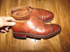 Alfred Sargent  Pebble Grain Country Brogues UK 9 brown