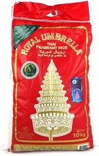 Royal Umbrella Thai Jasmine Rice 10kg | Premium Quality Fragrant White Rice