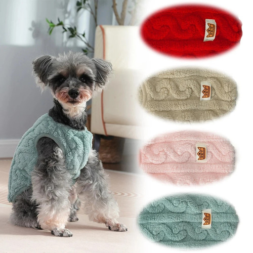 Fleece dog cat coat chihuahua - fleece,