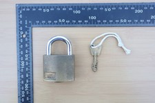 Chubb AVA Brass High Security Padlock With Original Key