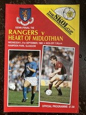 Rangers v Hearts - League Cup