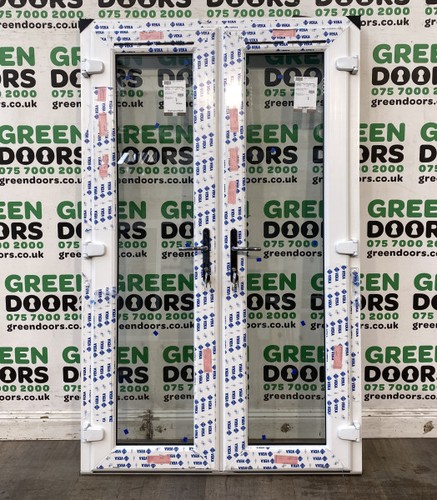 White upvc french doors - upvc,