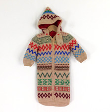 Vintage Fair Isle Knitted