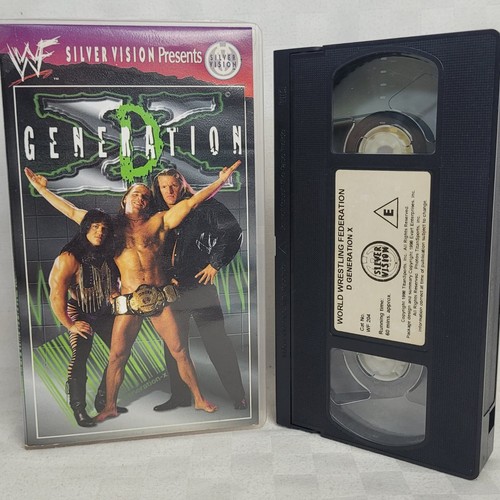 Wwf generation vhs tape - wwf, x