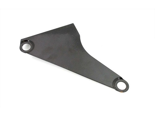 Mounting plate steel black - , for