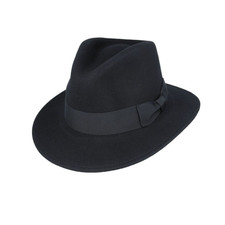 Fedora Hat 100% Wool Felt