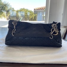 Christian Dior Black Quilted
