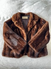 Real Mink Fur Jacket – Dark