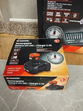 Parkside 12V 2Ah Battery and Charger for Cordless Drill, Multi-Tool, Sander