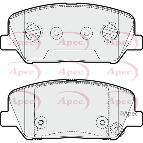 Brake pads set for - pads,