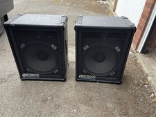 Carlsbro PA115 Speakers Pair Very Good Condition Band DJ PA