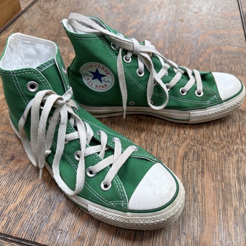 Green genuine converse all