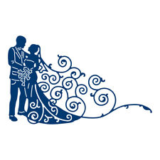 NEW Tattered Lace 'BRIDE AND GROOM 2016' - Wedding Die - D1385 - FREE UK P&P