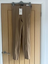 Zara Taupe Beige Faux Leather