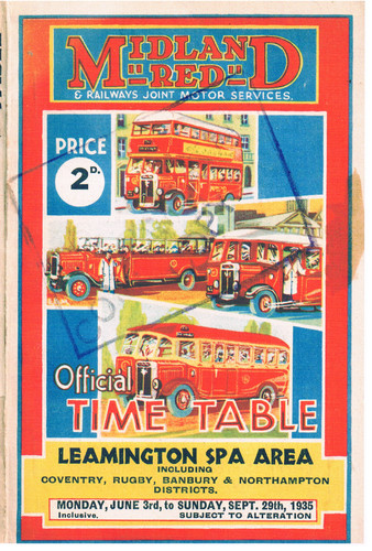 Midland red leamington spa - -,
