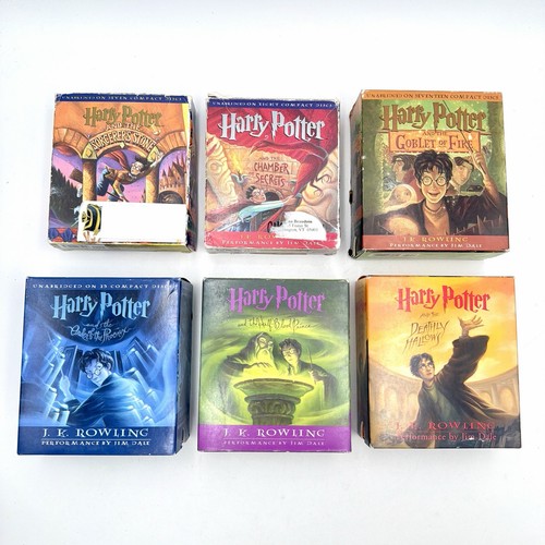 Harry potter audiobooks set - cd,