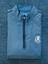 Adidas Climaproof Ryder Cup Short Sleeved Golf Windbreaker XL Rare Example