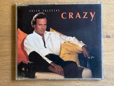 JULIO IGLESIAS, Crazy, CD Maxi-Single, 1994, Condition: VG+