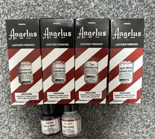 Angelus Smooth Leather Finishes Dye Shoe Colour Paint Sneakers Trainer Bag Boots