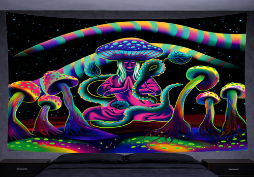 Psychedelic mushroom large - psychedelic,