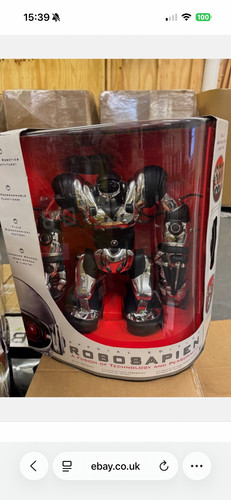 Robosapien robot chrome - robot,