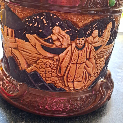 Bretby ceramic plant - bretby, pot