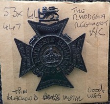 THE RHODESIA REGIMENT CAP