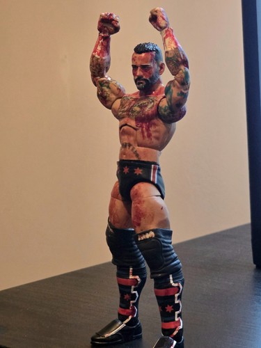 Wwe elite punk - elite, cm