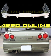 UR Style GTR Style Rear Bumper Lip For Nissan Skyline R34 4 Door Model