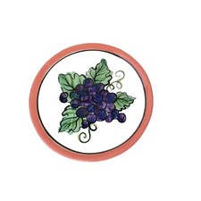 Vicki Carroll Grapes Plate