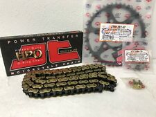 HONDA CB125R CHAIN AND SPROCKET KIT 2018 TO 2020 GOLD O-RING HEAVY DUTY 