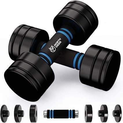 Northdeer steel dumbbells - northdeer,