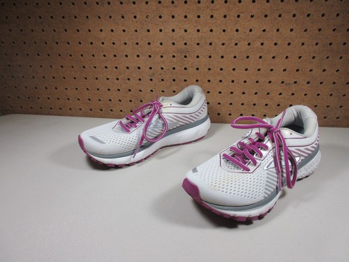 Brooks womens white - gray, jam