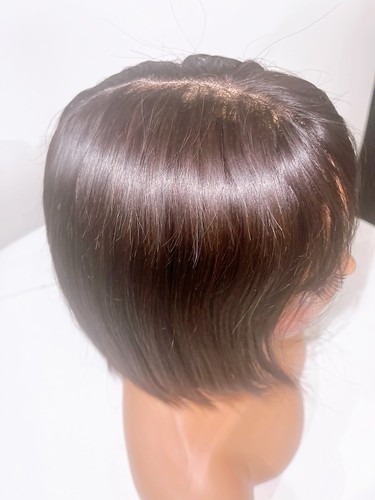 Fringe bone straight black - fringe,