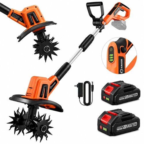Cordless garden tiller 22v - cordless,
