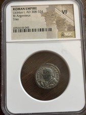 Roman Silver Argenteus –