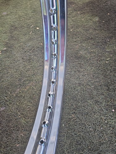 19x1 spoke chromed stell - 19x1.85,