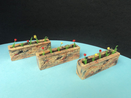 Britains floral garden - britains, planted