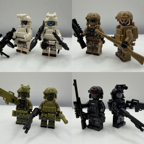New military minifigures x24 - military,