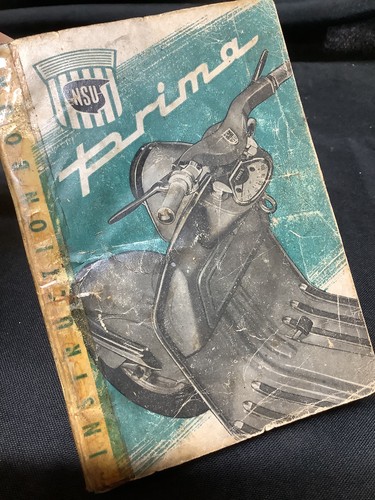 1957 booklet nsu prima motor - nsu,