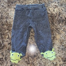 Carters 3M Pants Pant Bottoms Bottom Sleepwear Pajamas Covered Feet Infant Baby