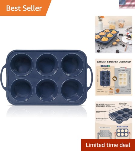 Jumbo silicone muffin pan - muffin,