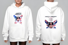Katy Perry Hoodie The Lifetimes Tour 2025 UK Concert Merch Inspired Unisex