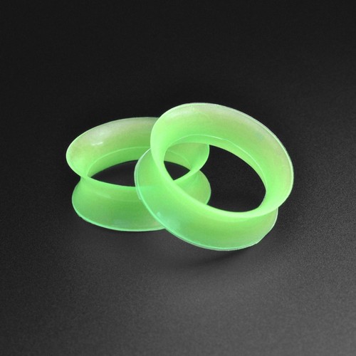 Lime green silicone double - lime,