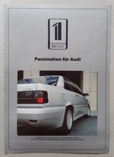 Audi 5000 S Turbo Largo Treser Conversion Brochure / Leaflet c.1984