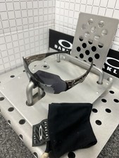 Authentic Oakley zero L black crome with black Iridium lenses Mint Condition