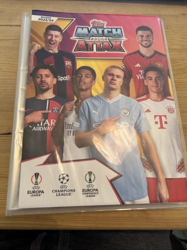 Match attax binder with - attax, 23/24