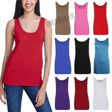 Womens Scoop Neck Sleeveless