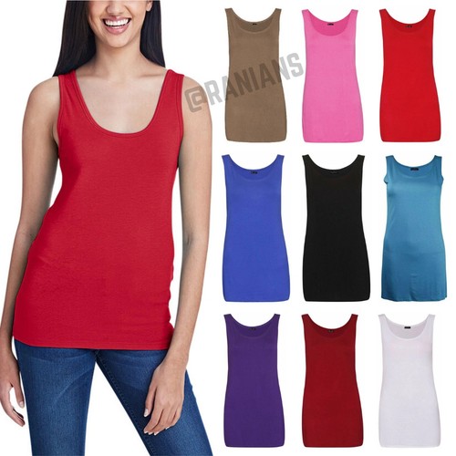 Womens scoop neck sleeveless - womens,