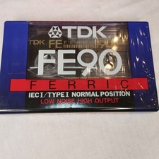 TDK FE90 BLANK AUDIO CASSETTE